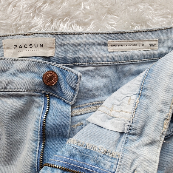 Pacsun Super Stretch Shorts Size 30 - Picture 4 of 6